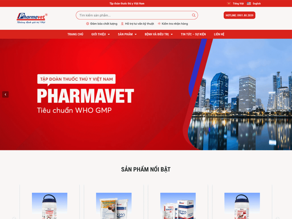 Tập đoàn thuốc thú y Pharmavet